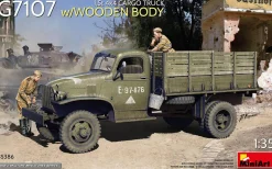 MiniArt 1/35 G7107 1.5t 4x4 Cargo Truck Wooden Body