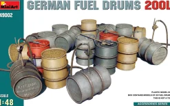 MiniArt 1/48 German Fuel Drums 200L Model Kit