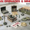 MiniArt 1/35 German Grenades and Mines Model Kit