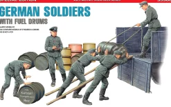 MiniArt 1/35 German Soldiers with Fuel Drums Special Edition