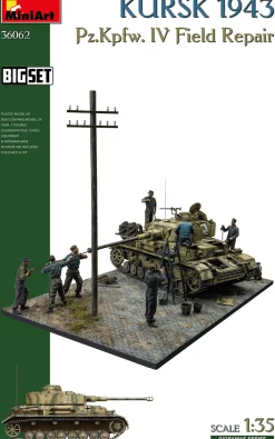MiniArt 1/35 Kursh 1943 - Pz. Kpfw. IV Field Repair - Big Set Diorama