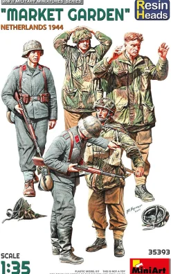 MiniArt 1/35 Market Garden Holland 1944 Resin Heads