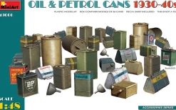 MiniArt 1/48 Oil & Petrol Cans 1930-40's Model Kit