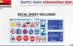 MiniArt 1/35 Traffic Signs Afgahanistan 2000s Model Kit