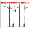 MiniArt 1/35 Tram Supports & Street Lamp