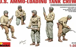 MiniArt 1/35 US Ammo-Loading Crew Model Figures