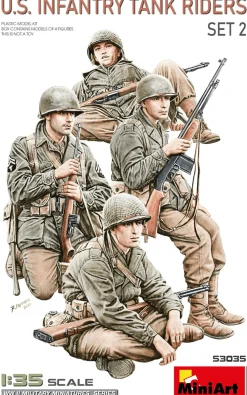 MiniArt 1/35 US Infantry Tank Riders Set 2