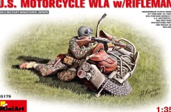 MiniArt 1/35 US Motorcycle WLA & Rifleman