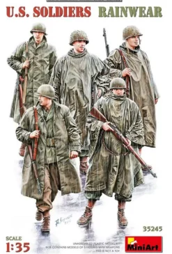 MiniArt 1/35 US Soldiers in Rainwear