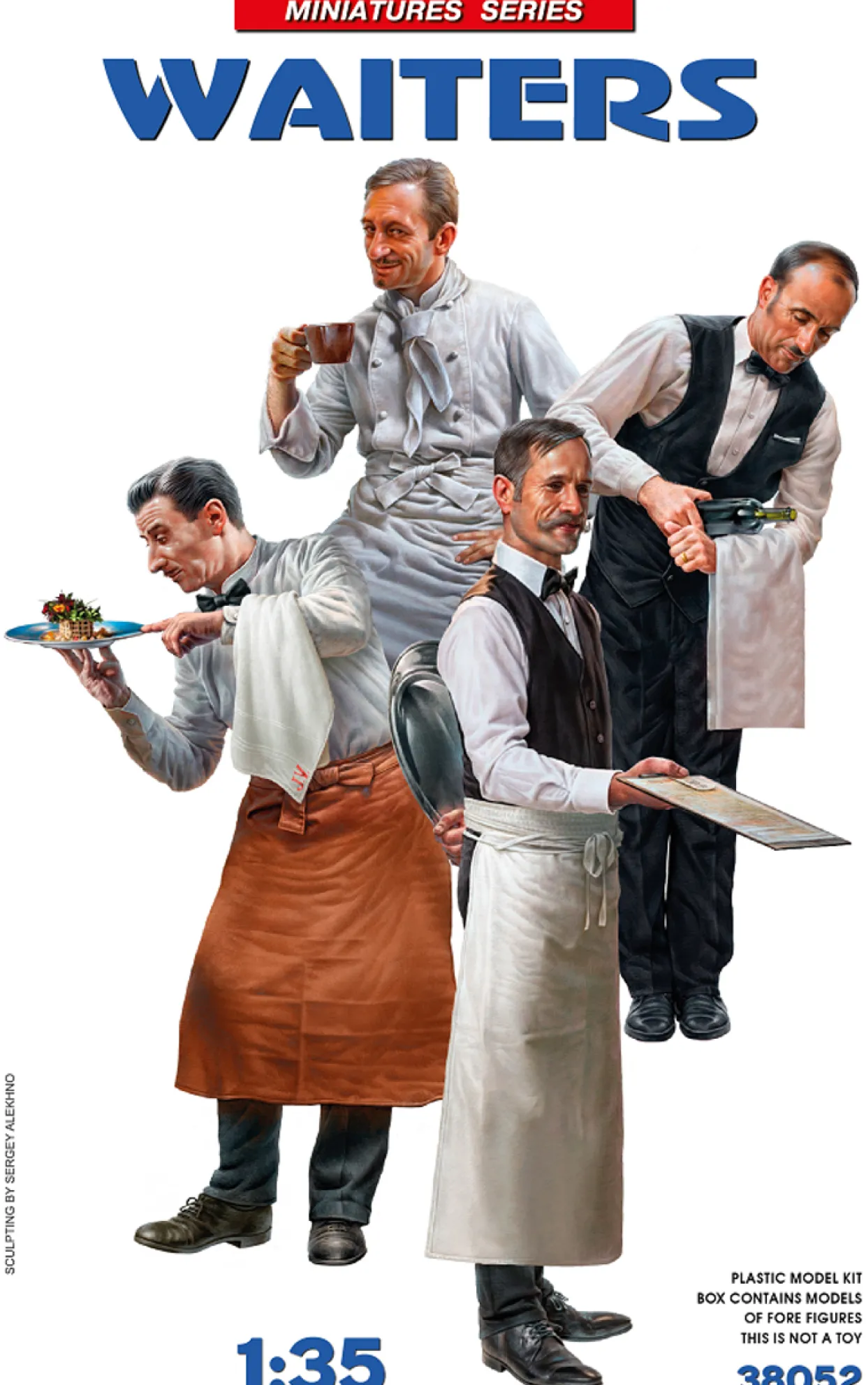 MiniArt 1/35 Waiters Model Figures