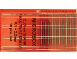 Modelcraft 10 Piece 2.35mm Shank Drill Set