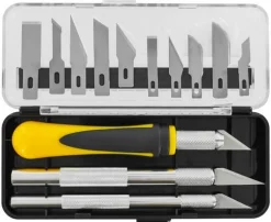 Modelcraft 16 Piece Precision Craft Knife Set