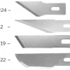 Modelcraft Assorted Blades x 5 For No.2 Handles