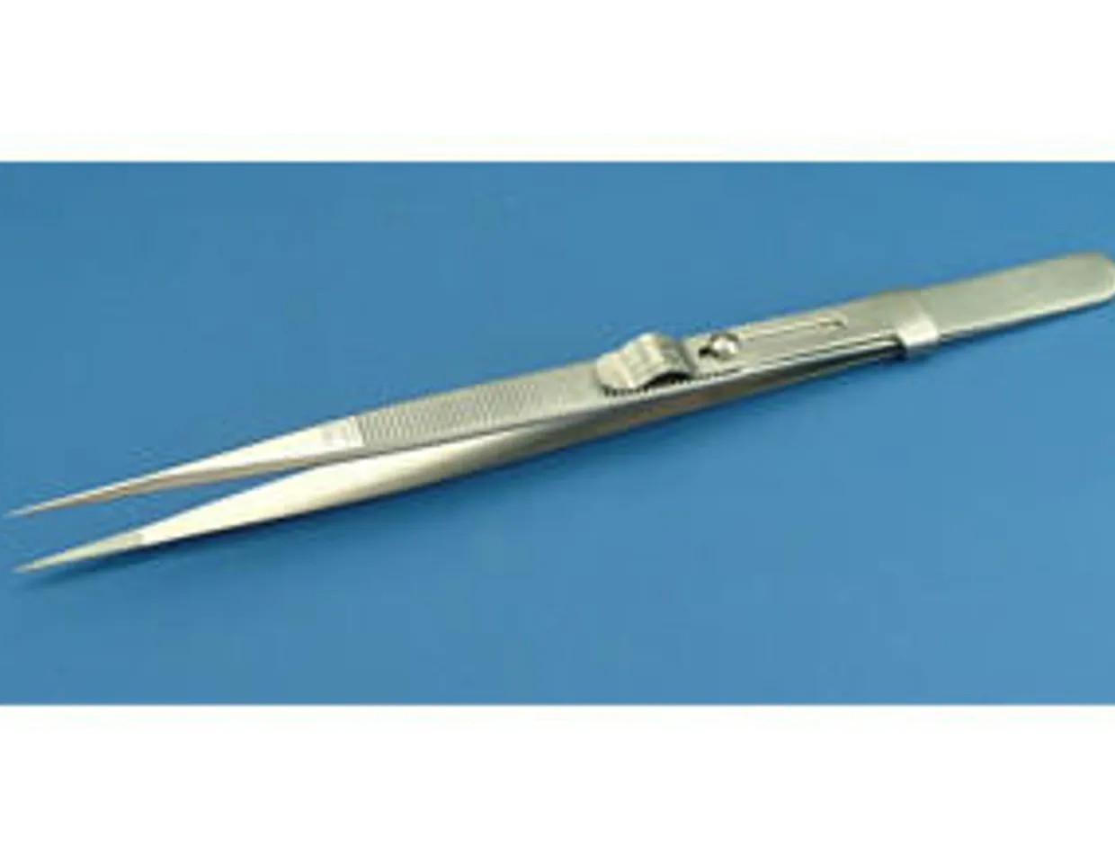 Modelcraft Fine Serrated Locking Tweezers