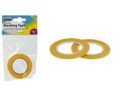 Modelcraft Precision Masking Tape 2mm x 18m - Pack of 2