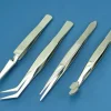Modelcraft Stainless Steel Tweezers 4 Piece Set