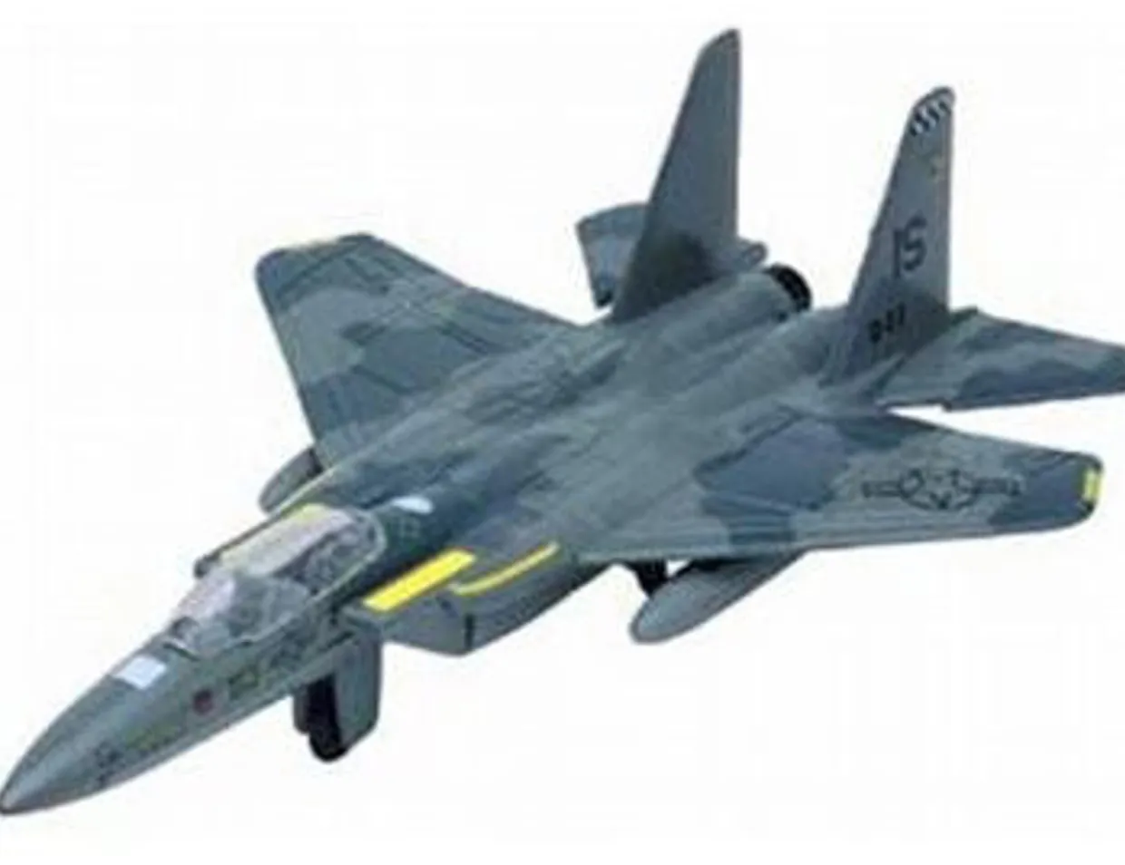 Motor Max Sky Wings Modern F15 Eagle Diecast Aircraft Model