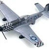 Motor Max Sky Wings P51 Mustang Diecast Aircraft Model
