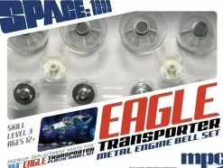 MPC 1/72 Space 1999 14 Inch Eagle Transporter Metal Engine Bells