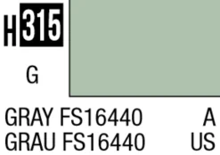 Mr Hobby Aqueous Hobby Colour 10ml 315 Gray FS16440 Gloss Acrylic Paint