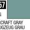 Mr Hobby Aqueous Hobby Colour 10ml 057 Aircraft Gray Gloss Acrylic Paint