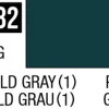 Mr Hobby Aqueous Hobby Colour 10ml 032 Field Gray Gloss Acrylic Paint