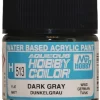 Mr Hobby Aqueous Hobby Colour 10ml 513 Dark Gray Dunkelgrau Matt Acrylic Paint