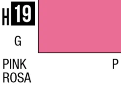 Mr Hobby Aqueous Hobby Colour 10ml 019 Pink Gloss Acrylic Paint