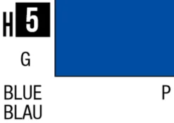 Mr Hobby Aqueous Hobby Colour 10ml 005 Blue Gloss Acrylic Paint