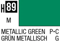 Mr Hobby Aqueous Hobby Colour 10ml 089 Metallic Green Acrylic Paint