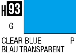 Mr Hobby Aqueous Hobby Colour 10ml 093 Clear Blue Acrylic Paint