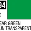 Mr Hobby Aqueous Hobby Colour 10ml 094 Clear Green Acrylic Paint