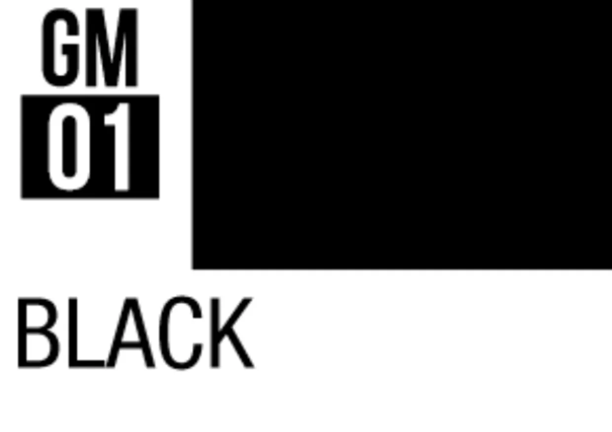 Mr Hobby Gundam Markers - Liner Type 01 Black