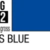 Mr Hobby Mr Colour Gundam 10ml 02 MS Blue Semi Gloss Acrylic Paint