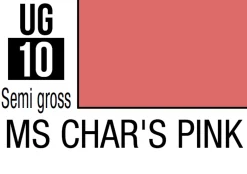Mr Hobby Mr Colour Gundam 10ml 10 MS Char's Pink Semi Gloss Acrylic Paint