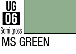Mr Hobby Mr Colour Gundam 10ml 06 MS Green Semi Gloss Acrylic Paint