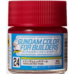 Mr Hobby Mr Colour Gundam 10ml 24 Trans-Am Red Pearl Gloss Acrylic Paint