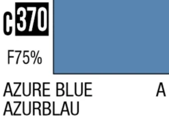 Mr Hobby Mr Colour 10ml 370 Azure Blue Semi Gloss Acrylic Paint