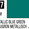Mr Hobby Mr Colour 10ml 057 Blue Green Metallic Acrylic Paint