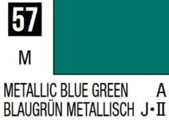 Mr Hobby Mr Colour 10ml 057 Blue Green Metallic Acrylic Paint