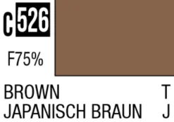 Mr Hobby Mr Colour 10ml 526 Brown Semi Gloss Acrylic Paint