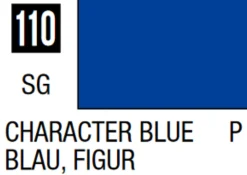 Mr Hobby Mr Colour 10ml 110 Character Blue Semi Gloss Acrylic Paint