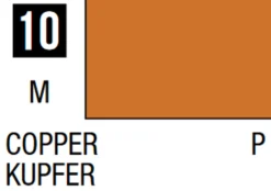 Mr Hobby Mr Colour 10ml 010 Copper Metallic Acrylic Paint