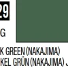 Mr Hobby Mr Colour 10ml 129 Dark Green Nakajima Semi Gloss Acrylic Paint