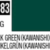 Mr Hobby Mr Colour 10ml 383 Dark Green Kawanishi Semi Gloss Acrylic Paint