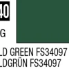 Mr Hobby Mr Colour 10ml 340 Field Green FS34097 Semi Gloss Acrylic Paint