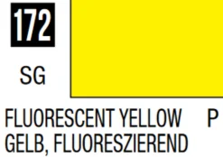 Mr Hobby Mr Colour 10ml 172 Fluorescent Yellow Acrylic Paint