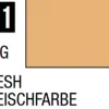 Mr Hobby Mr Colour 10ml 051 Flesh Semi Gloss Acrylic Paint