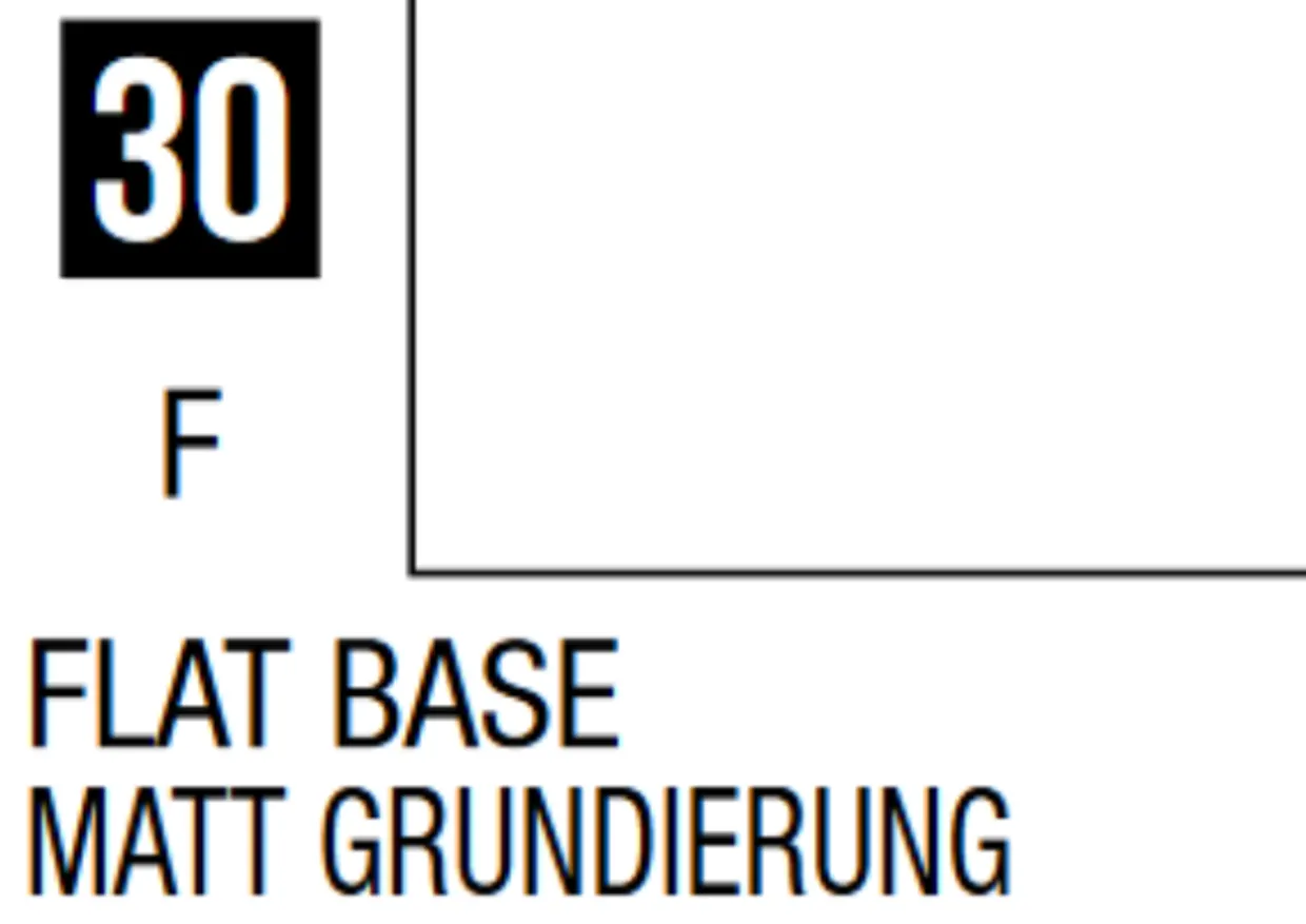 Mr Hobby Mr Colour 10ml 030 Flat Base Acrylic Paint