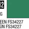 Mr Hobby Mr Colour 10ml 312 Green FS34227 Semi Gloss Acrylic Paint